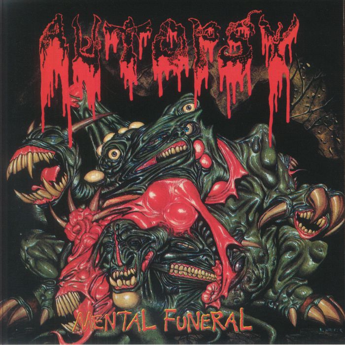 AUTOPSY - Mental Funeral vinyl sleeve