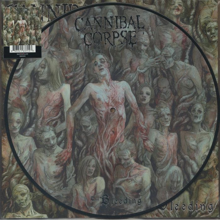 CANNIBAL CORPSE - The Bleeding (reissue) vinyl sleeve