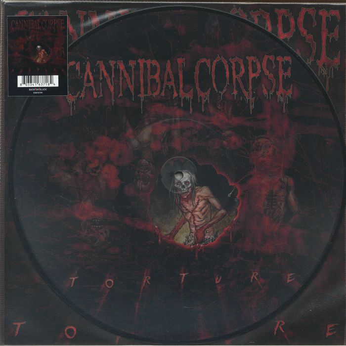 CANNIBAL CORPSE - Torture (reissue) vinyl sleeve