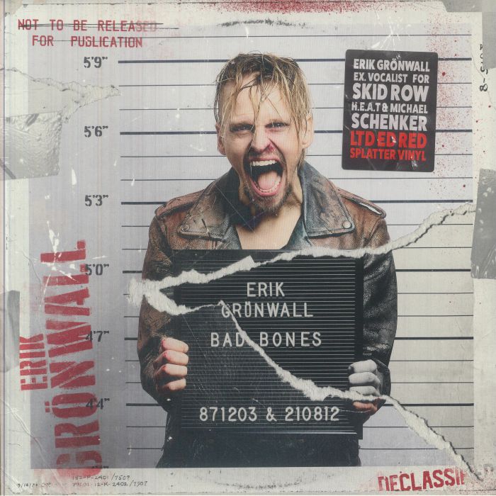 GRONWALL, Erik - Bad Bones vinyl sleeve