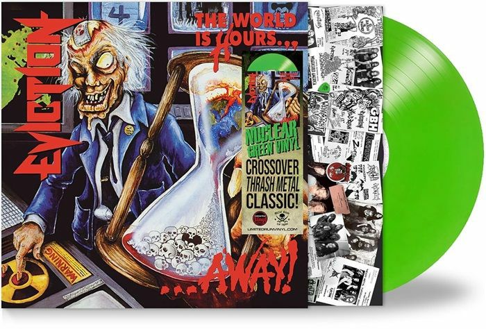 EVICTION - World Is Hours Away vinyl sleeve