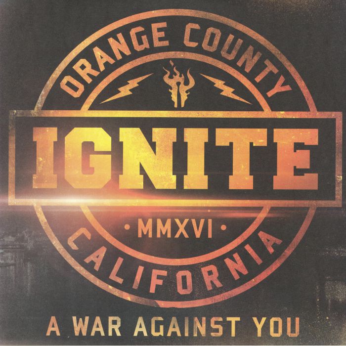 IGNITE - War Against You vinyl sleeve