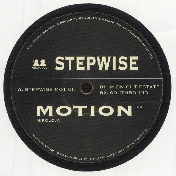 MIROLOJA - Stepwise Motion EP vinyl sleeve
