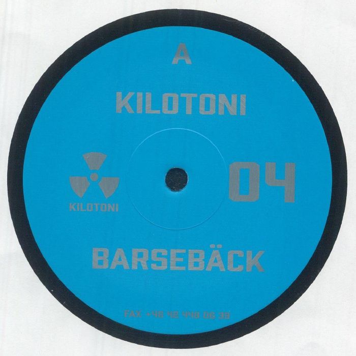 KILOTONI - Barseback vinyl sleeve