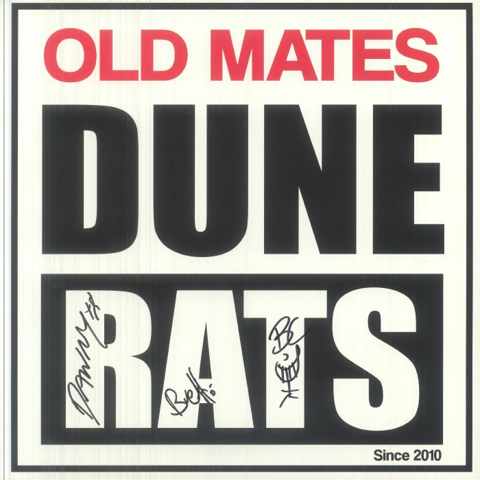 DUNE RATS - Old Mates vinyl sleeve