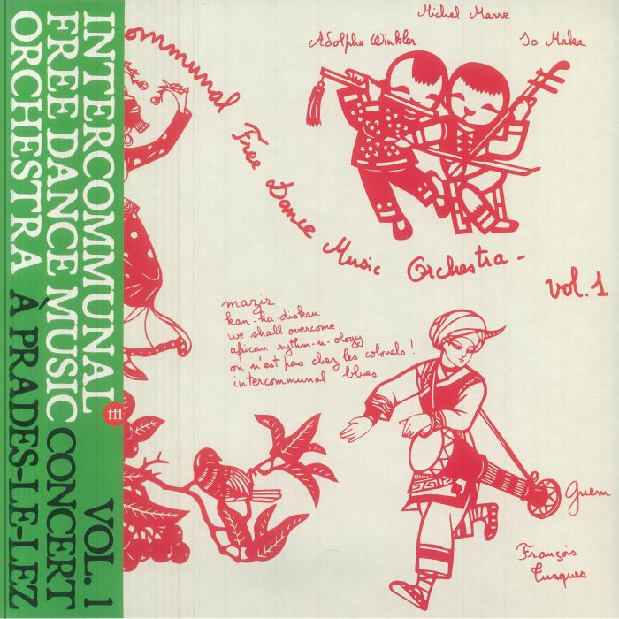 INTERCOMMUNAL FREE DANCE MUSIC ORCHESTRA - Concert A Prades Le Lez Vol 1 vinyl sleeve