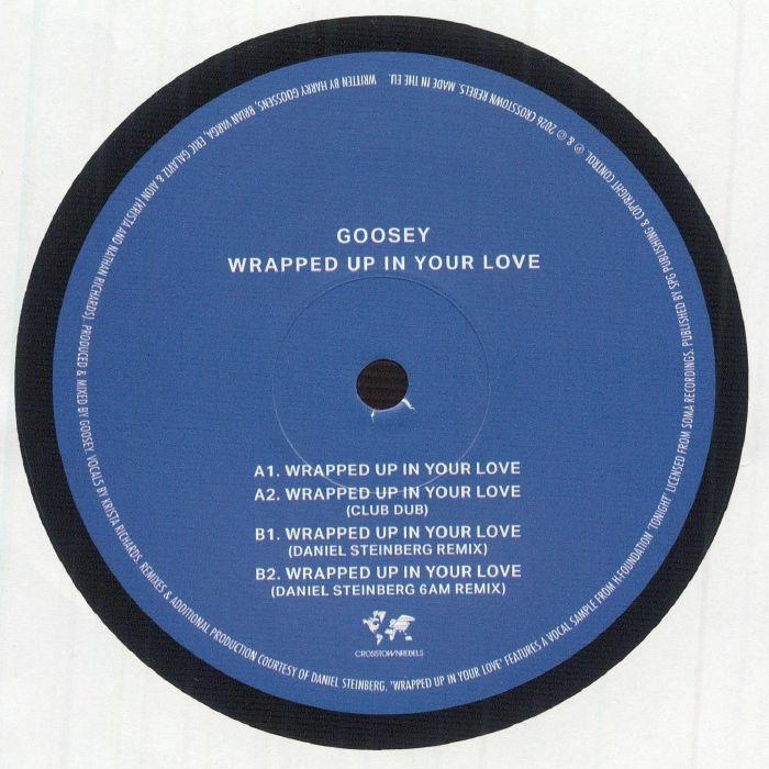 GOOSEY - Wrapped Up In Your Love vinyl sleeve