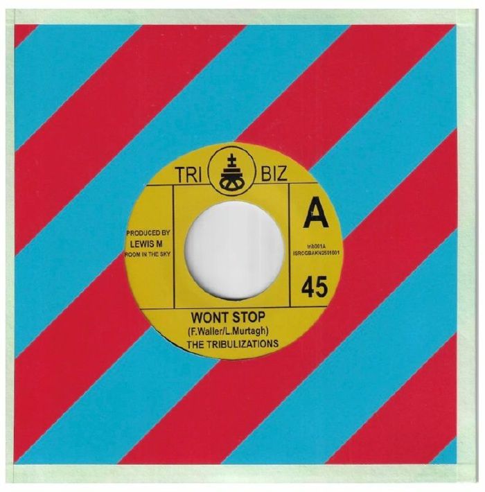 TRIBULIZATIONS - Won't Stop! vinyl sleeve
