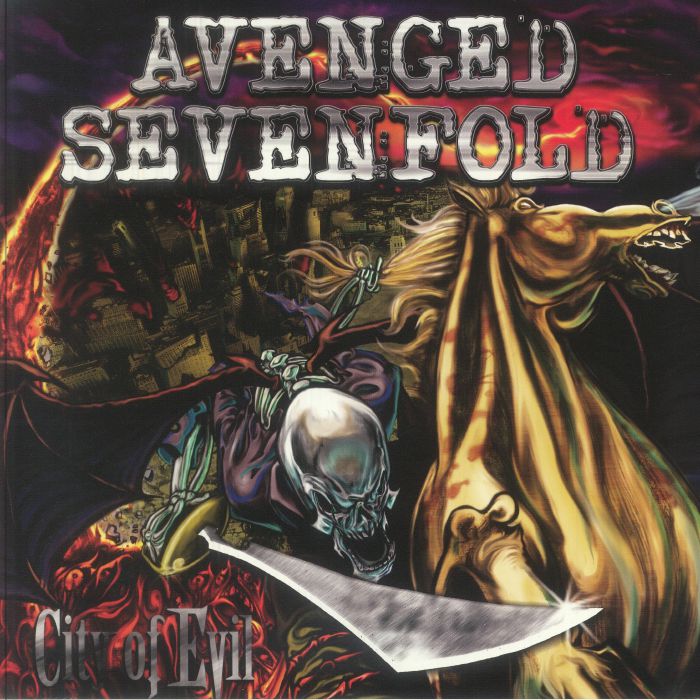 AVENGED SEVENFOLD - City Of Evil (reissue) vinyl sleeve