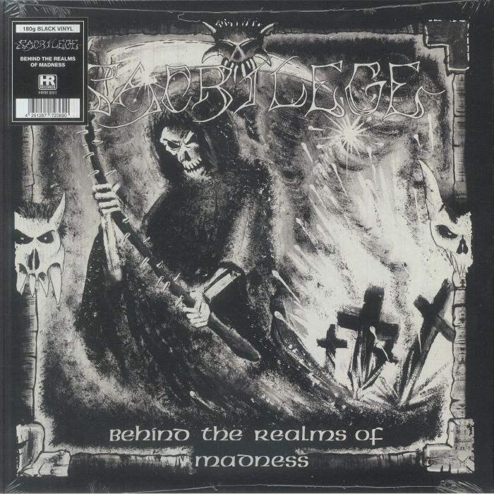 SACRILEGE - Behind The Realms Of Madness vinyl sleeve