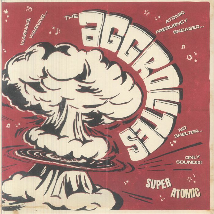 AGGROLITES, The - Super Atomic vinyl sleeve
