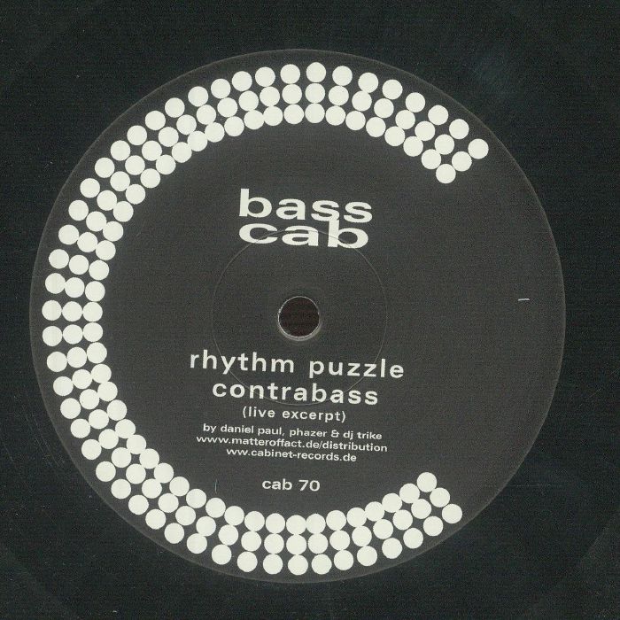 BASS CAB - Rhythm Puzzle vinyl sleeve