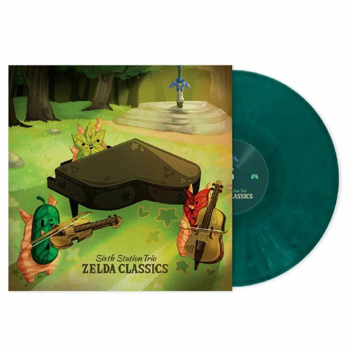 SIXTH STATION TRIO - Zelda Classics (Soundtrack) vinyl sleeve