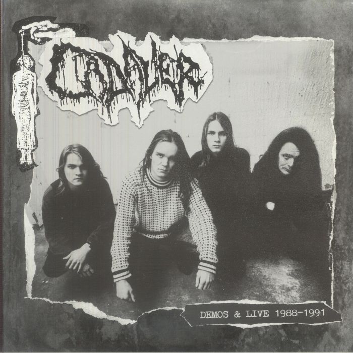 CADAVER - Demos & Live 1988-1991 vinyl sleeve