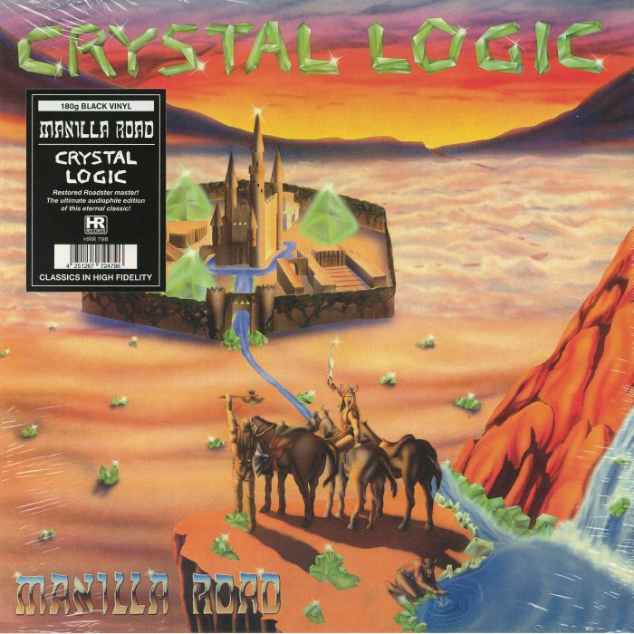 MANILLA ROAD - Crystal Logic vinyl sleeve