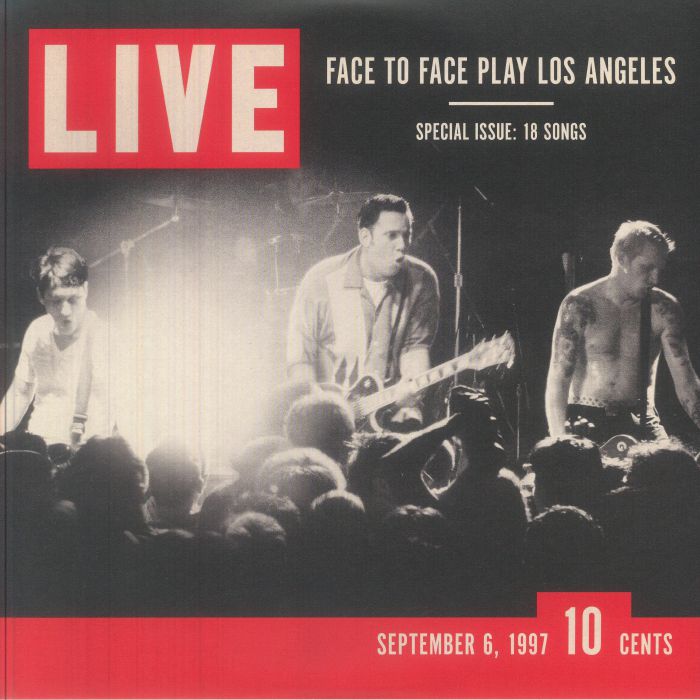FACE TO FACE - Live (35th Anniversary Edition) vinyl sleeve