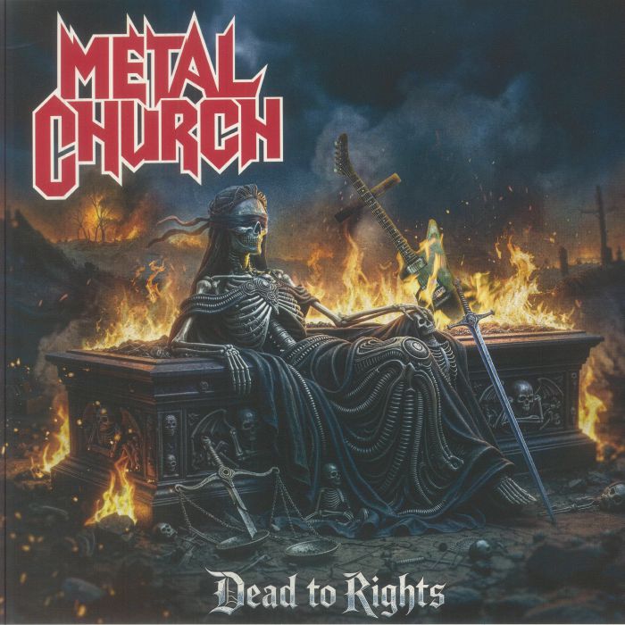 METAL CHURCH - Dead To Rights vinyl sleeve