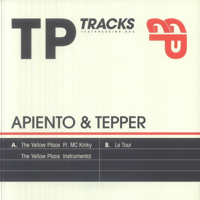 APIENTO & TEPPER ft MC KINKY - The Yellow Place vinyl sleeve