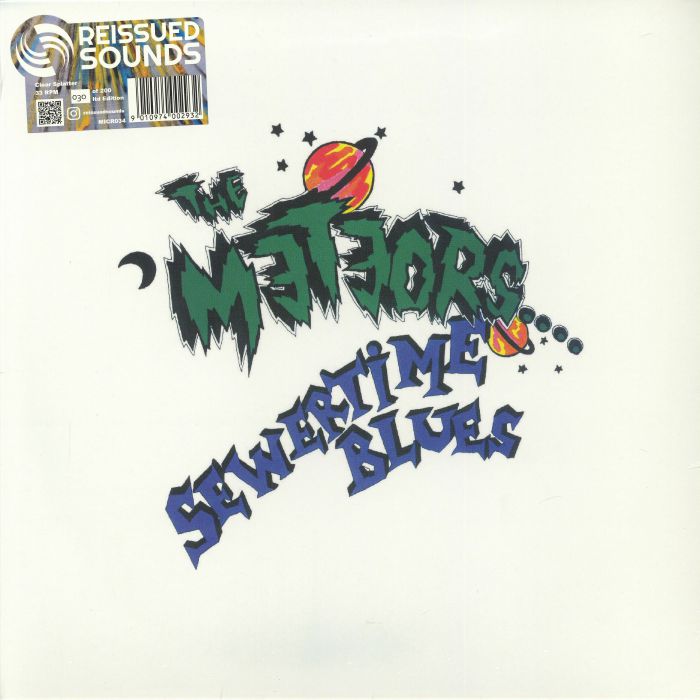 METEORS, The - Sewertime Blues (reissue) vinyl sleeve