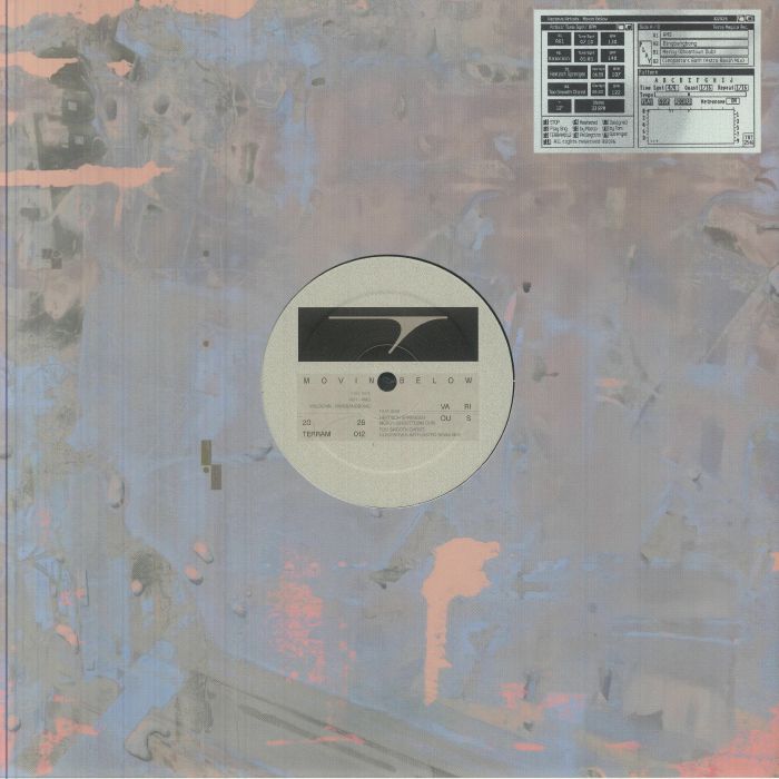 AV1/KALOCAIN/HEKTISCH SPRENGEN/TOO SMOOTH CHRIST - Movin Below EP vinyl sleeve