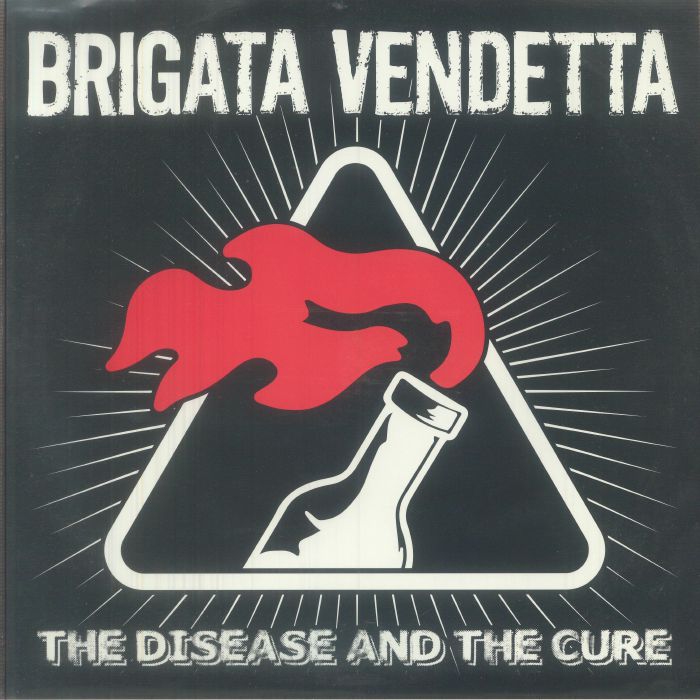 BRIGATA VENDETTA - The Disease & The Cure vinyl sleeve