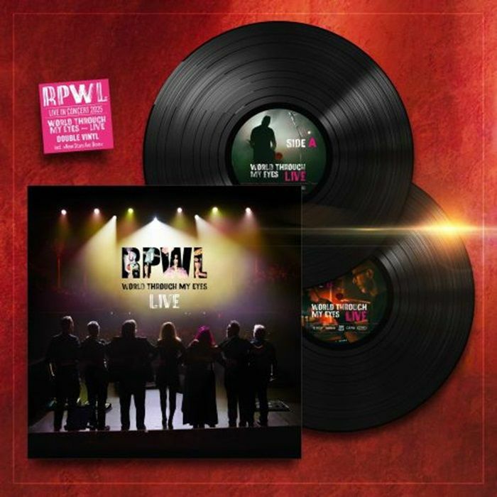 RPWL - World Through My Eyes: Live vinyl sleeve