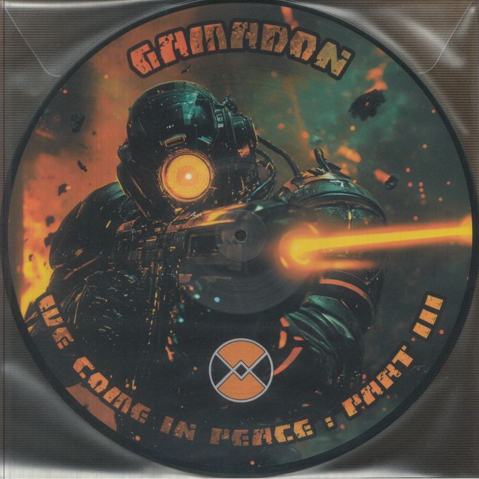 GAMADON - We Come In Peace Part III: Reprogrammed EP vinyl sleeve