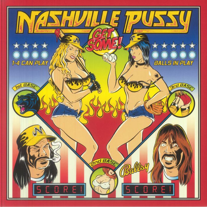 NASHVILLE PUSSY - Get Some vinyl sleeve