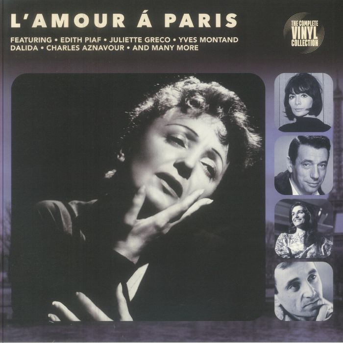 VARIOUS - L'amour A Paris (reissue) vinyl sleeve