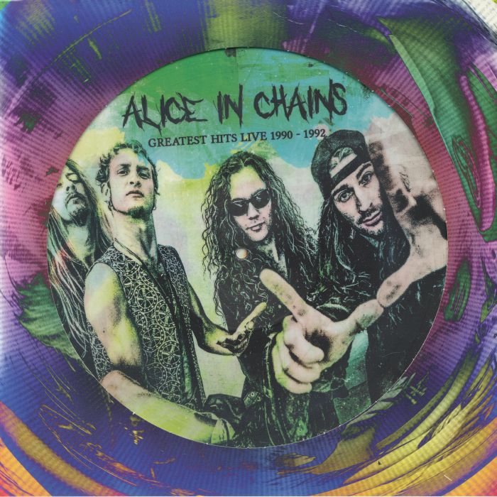 ALICE IN CHAINS - Greatest Hits Live 1990 - 1992 vinyl sleeve