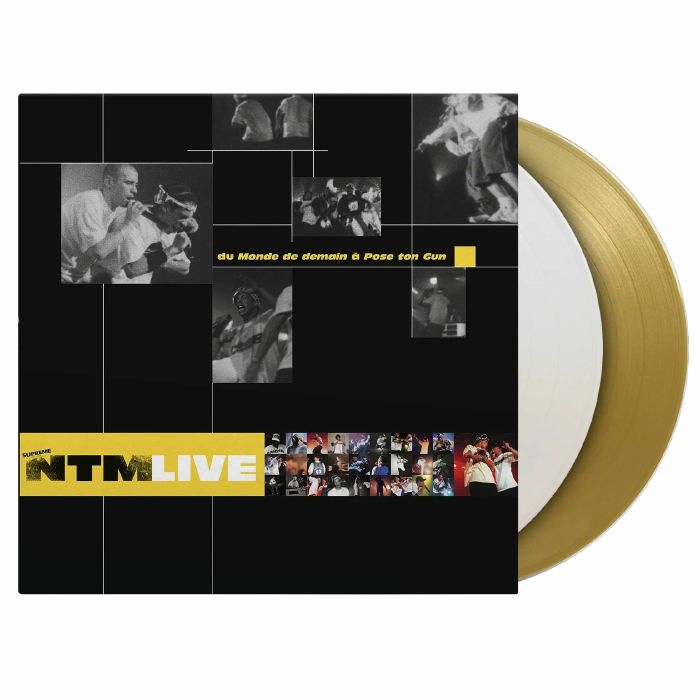SUPREME NTM - Live: Du Monde De Demain A Pose Ton Gun vinyl sleeve