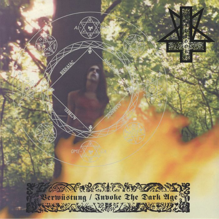 ABIGOR - Verwustung/Invoke The Dark Age vinyl sleeve