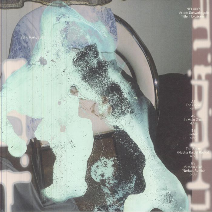 SCHWEFELGELB - Hologramm vinyl sleeve
