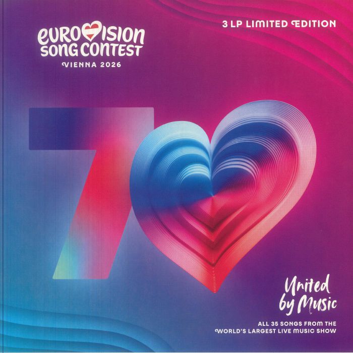 VARIOUS - Eurovision Song Contest Vienna 2026 vinyl sleeve