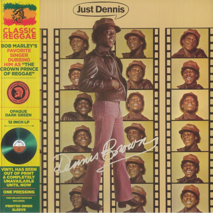 BROWN, Dennis - Just Dennis vinyl sleeve