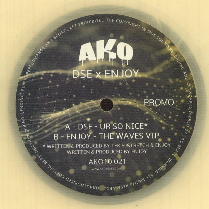 DSE/ENJOY - Ur So Nice vinyl sleeve