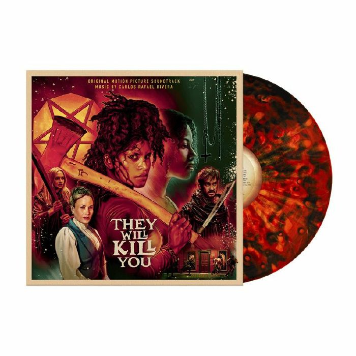 RAFAEL RIVERA, Carlos - They Will Kill You (Soundtrack) vinyl sleeve