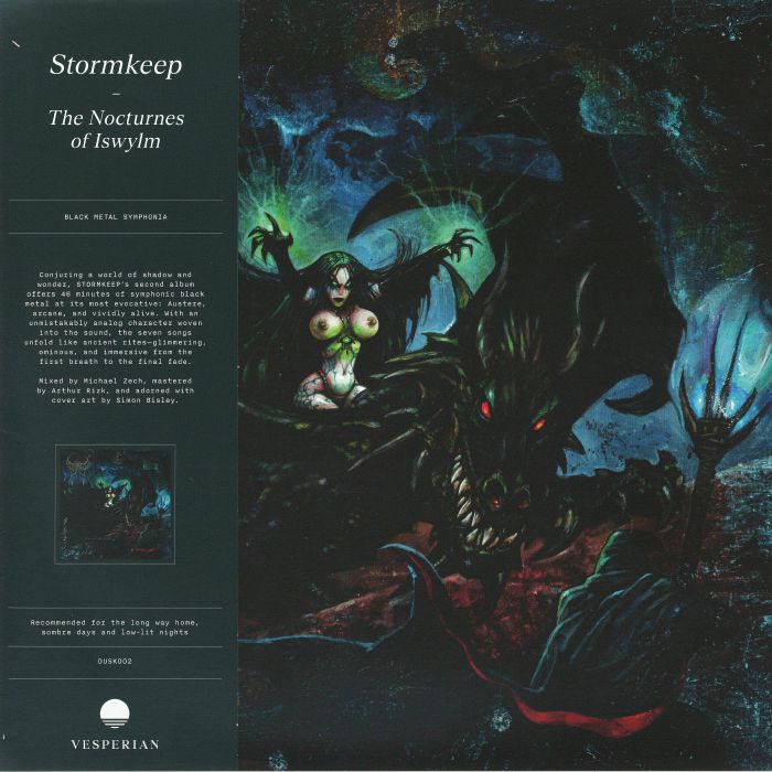 STORMKEEP - The Nocturnes Of Iswylm vinyl sleeve