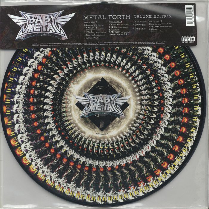 BABYMETAL - Metal Forth vinyl sleeve