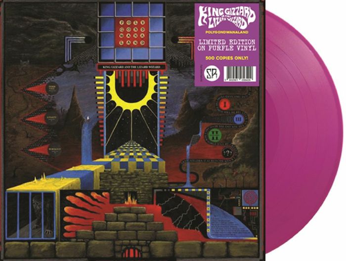 KING GIZZARD & THE LIZARD WIZARD - Polygondwanaland (reissue) vinyl sleeve