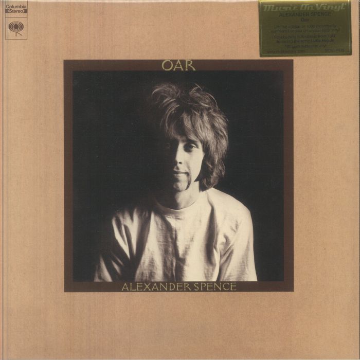 SPENCE, Alexander - Oar (reissue) vinyl sleeve