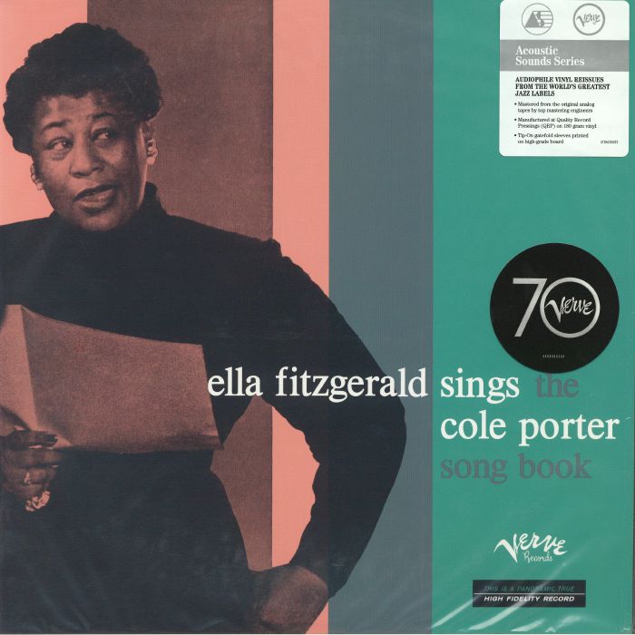 FITZGERALD, Ella - Ella Fitzgerald Sings The Cole Porter Song Book (Verve Acoustic Sounds Series) vinyl sleeve