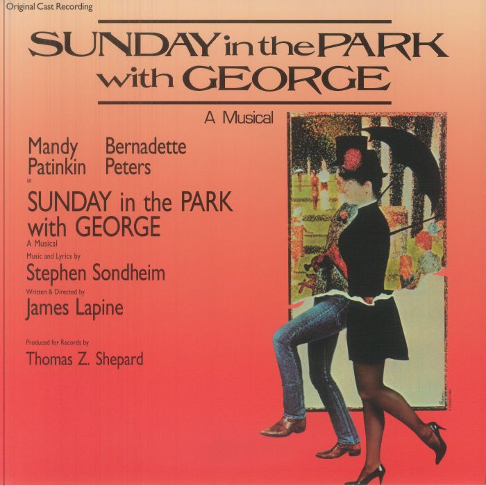 SONDHEIM, Stephen - Sunday In The Park With George (Original Cast Recording) vinyl sleeve