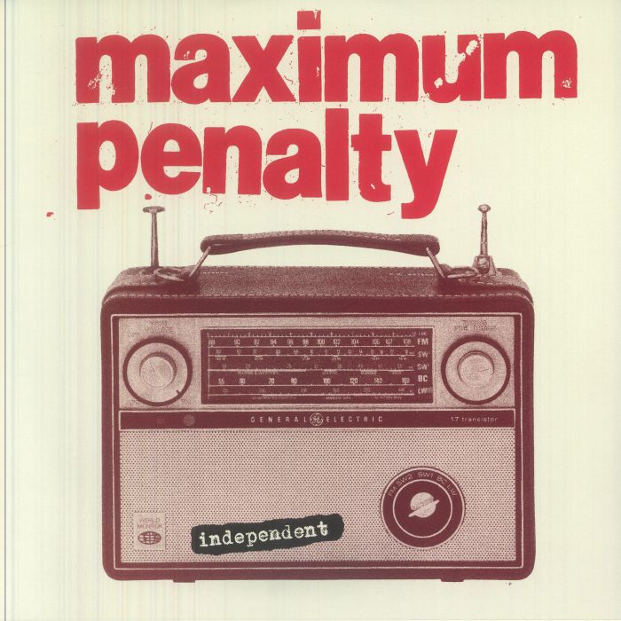 MAXIMUM PENALTY - Independent (30th Anniversary Edition) vinyl sleeve