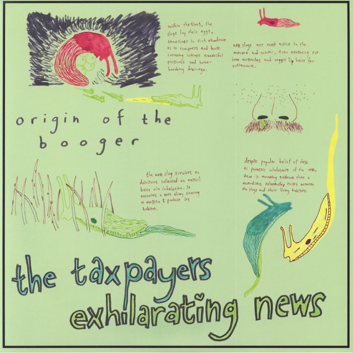 TAXPAYERS, The - Exhilarating News vinyl sleeve