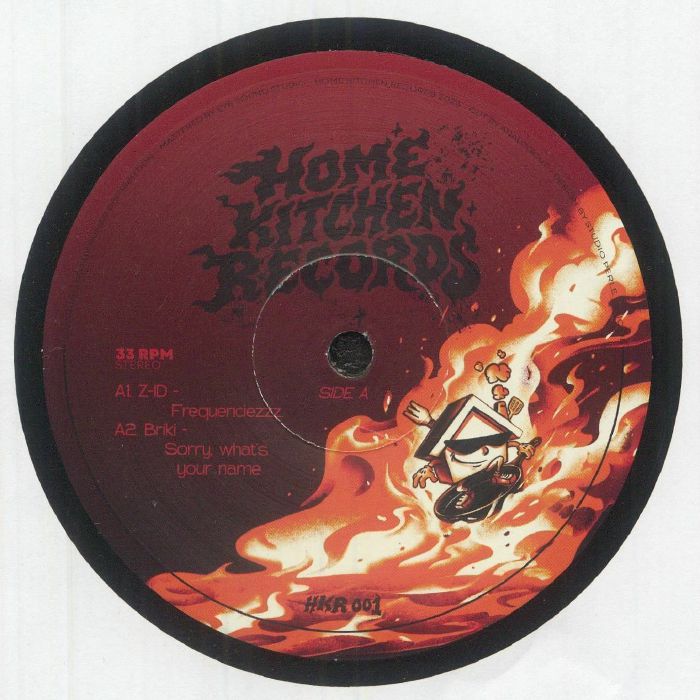 Z ID/BRIKI/SHKEDUL/GHAZI/AHMET MECNUN - From The Kitchen To Your Ears Vol 1 vinyl sleeve