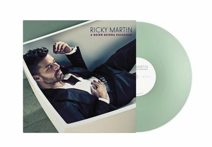 MARTIN, Ricky - Quien Quiera Escuchar vinyl sleeve