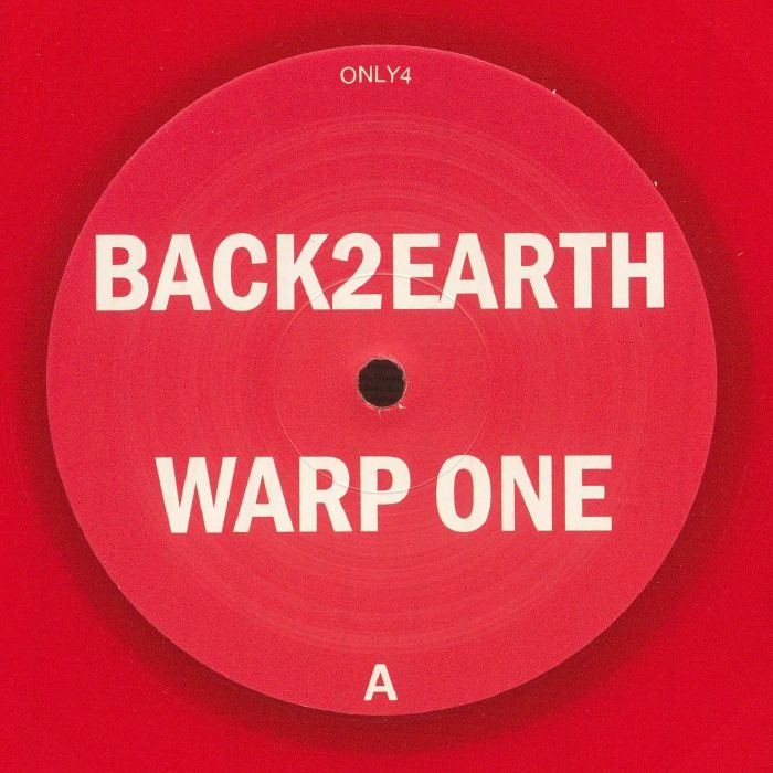 BACK 2 EARTH/WOOLPH - Warp One vinyl sleeve