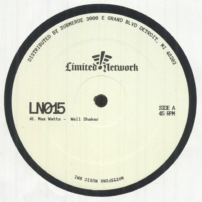 WATTS, Max - Wall Shake vinyl sleeve