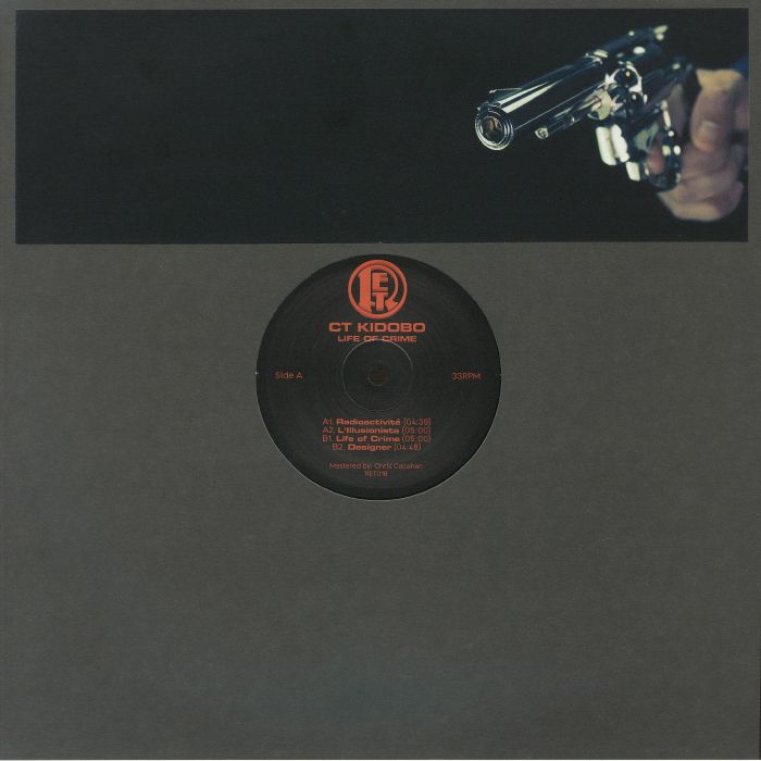 CT KIDOBO - Life Of Crime vinyl sleeve